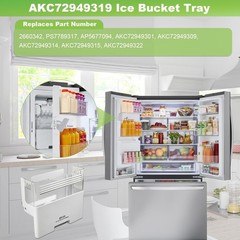 Ice Bin Bucket Compatible with LG Refrigerator AKC72949319