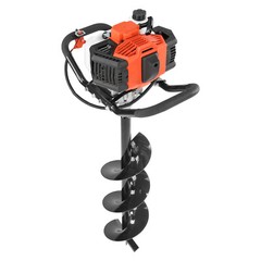 Post Hole Digger 43cc Gas Powered Earth Digger with 8″ Auger Drill Bit