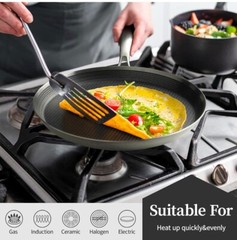 Stainless Steel Crepe Pan 11 Inch Nonstick Crepe Pan Honeycomb New_open Box