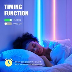 Smart LED Strip Lights RGB with App Remote Control for Room Decor