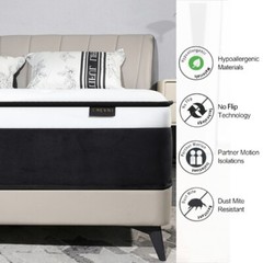 CHEVNI 12 Inch Mattress Twin Full Queen King Bed Size Mattresses Medium Firm