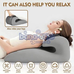 Sweet Spot Couple Pillow Couple Pillow Hip Pad Wedge Pillow Memory Foam 27°Angle