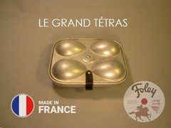 Vintage Egg Carrier Holder Aluminum Camping Metal Storage Box France Lightweight