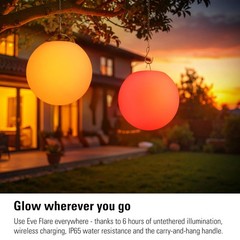 Flare – Portable Smart LED Lamp with Apple HomeKit Technology, IP65 Water Res…