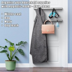 150LB Magnetic Hooks Black N52 Strong Magnet Hooks for Cruise, Kitchen, Garage