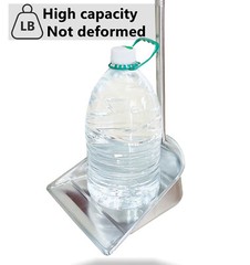 Upright Dust Pan, 33.5×10.7×10.3in Stainless Steel Dustpan Long Handle