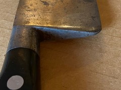 SABATIER France 4 STAR ELEPHANT 12″ CHEF KNIFE CARBON STEEL Full TANG