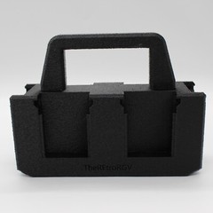 Kobalt 24 volt 6 Slot Battery Caddy Carrying Case Battery Holder