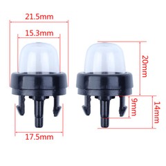 Air Fuel Filter Line Primer Bulb For Husqvarna 326LX 326RX 123L 223R 323E 323R