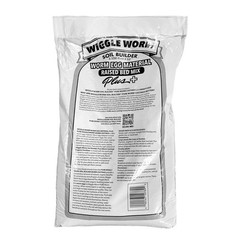 WIGGLE WORM Soil Builder Worm Egg Material Raised Bed Mix, 40 Pound Bag