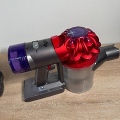 Dyson SV25 V8 Red Stick Vacuum Cleaner Bundle -NO BATTERY INCLUDED