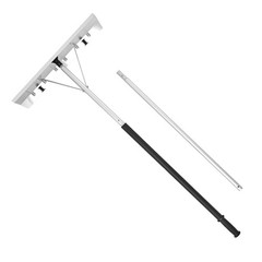 Uimoso 7.5-20 ft Snow Roof Rake with Wheels, 26 in Aluminum Blade, Lightweight