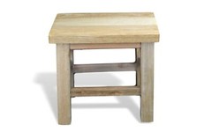 Solid Hard Wood Stool Step Stool Kids Children Adult Small Stool Natural