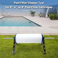 Pool Filter Cleaner Tool for 3, 4, or 6″ Pool Filter Cartridges