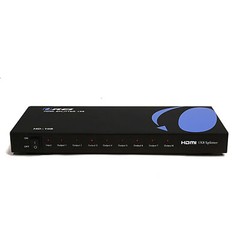 OREI HD-108 8 Port 1×8 1 In 8 Out HDMI Splitter Audio Video 1080P HD HDTV 3D DVD
