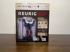 Keurig K525C Plus Series Single Serve Coffee Maker 80oz Reservoir w/ 15 K-Cups N