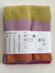 IKEA MAVINN Cushion Cover Striped Multicolor 16×23″ New 505.749.58