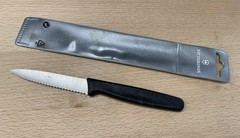 Lot of 3 Victorinox Black 3.25” Paring Knife 40602 & JA Henckels 11210-060