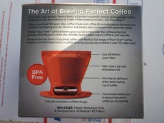 Melitta 64007 1 Cup Black Pour-Over Coffee Brew Cone One Size