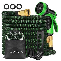 50/75/100/150ft Expandable Flexible Garden Water Hose + 10 Function Sprayer