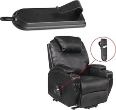 Recliner Remote Hand Control 2 Button 5 Pin for Electric Power Lift Sofa Chair