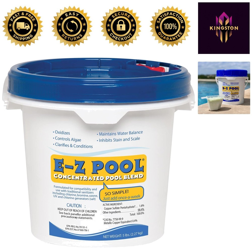 All-in-One 5 lb Pool Solution – Maintains Balance & Clears Algae Effortlessly