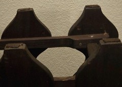 VTG MCM Sculptural Modernist Solid Wood Wine Rack Circa 1970s W/Makers Mark