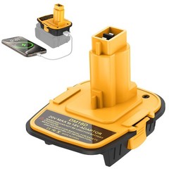 DM18D Converter Compatible with Dewalt 20V Battery & Milwaukee 18V Battery
