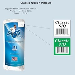 MyPillow Classic Series Bed Pillow, Standard/Queen – Firm