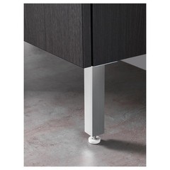 IKEA LILLÅNGEN Adjustable Furniture Legs 16–17cm Set of 4 003.220.53 – NEW