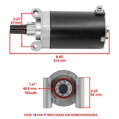 Starter For Cub Cadet RZT 42 46 50 54 L42 L46 ZForce L54 L60 LTX1042 SLT1550 XT1