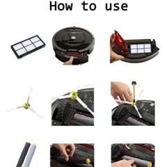 Replacement Brush Parts For iRobot Roomba 800 880 860 870 871 980 990 960