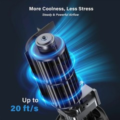 GRIDR Tower Fan FTS006R Bladeless 13″ 3 Speeds, 12hr Timer, Child Lock, Etc.