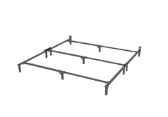 Mainstays Ardent 7″ King Metal Bed Frame. Adult. Easy to Assemble.No Tools