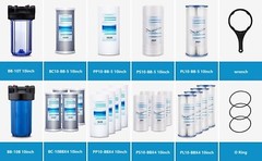 Geekpure 4 Pack PP Sediment Replacement Water Filter 4.5″ x 10″ – 5 Mic