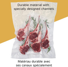 Foodsaver Custom Length Vacuum Sealer Bags Multipack, 5 Count Rolls for Airtight