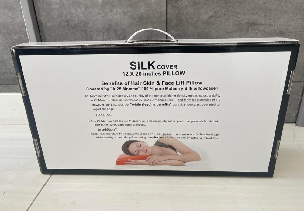 Beauty Anti Aging Anti Wrinkle Memory Foam Sleeping Pillow With Silk Cover Skin