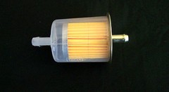 5 GOLIATH INDUSTRIAL 5/16″ IN LINE FUEL GAS FILTERS LAWN MOWER TRACTOR CAR TRUCK
