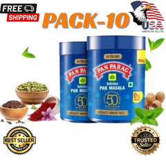 Pan Parag 100g Each Pack Of 10 Fresh Export Pan Masala Mouth Fresher EXP 03/26