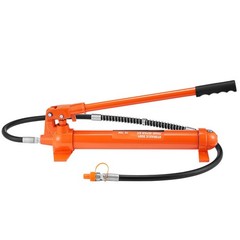 10 Ton Hydraulic For RAM Kit with Pump, 4.6ft Hose, Storage Case
