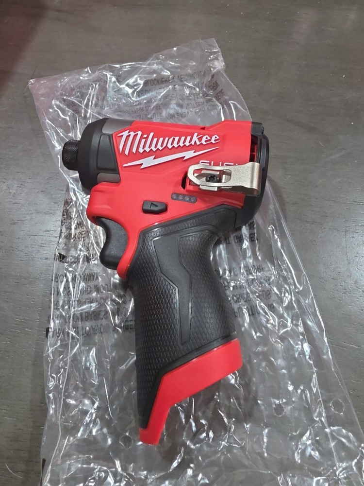 Milwaukee M12 Fuel 1/4in Hex Impact Driver – Red (3453-20)