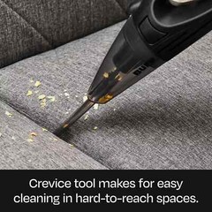 Handheld Vacuum Cleaner Portable Rechargeable Compact 350ml 20min Crevice Tool