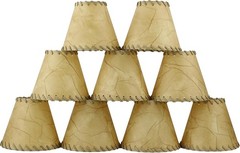 3″x6″x5″ Small Lamp Shade (1-9PCS) for Table Lamps Replacement, Spider Model