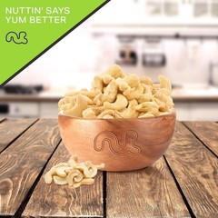 Raw Cashew Halves & Pieces – Unsalted, Superior to Organic (16 Ounce, 1LB)