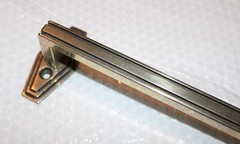 1920’s Antique Towel Bar Solid Nickel Silver / White Brass 3 lb 9 oz 27 5/8 Inch