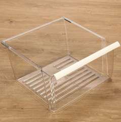 Upper Crisper Pan for Whirlpool WRS322FDAM04 ED2NHGXMT00 ED5PHAXSQ00 ED5JHEXTB00