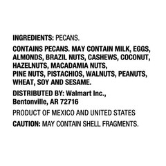 Great Value Pecan Halves, 8 oz – Fresh Whole Pecans, Baking & Snacking Nuts, Kos