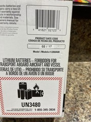 NEW!! Greenworks Pro 60V 60-Volt Max 2 Ah Lithium Ion (li-ion) Battery – LB60A00