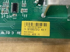 Whirlpool W11578565 Washer Control Board WTW4816HW W11603810. NO HOUSING.
