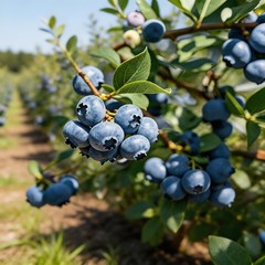 100Pcs Blueberry Seeds Fruit Bush Seeds for Home Garden Balcony Yard Planting